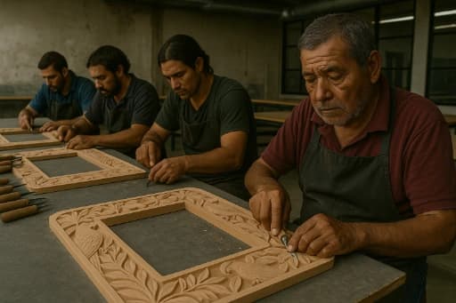 Frames and mirrors